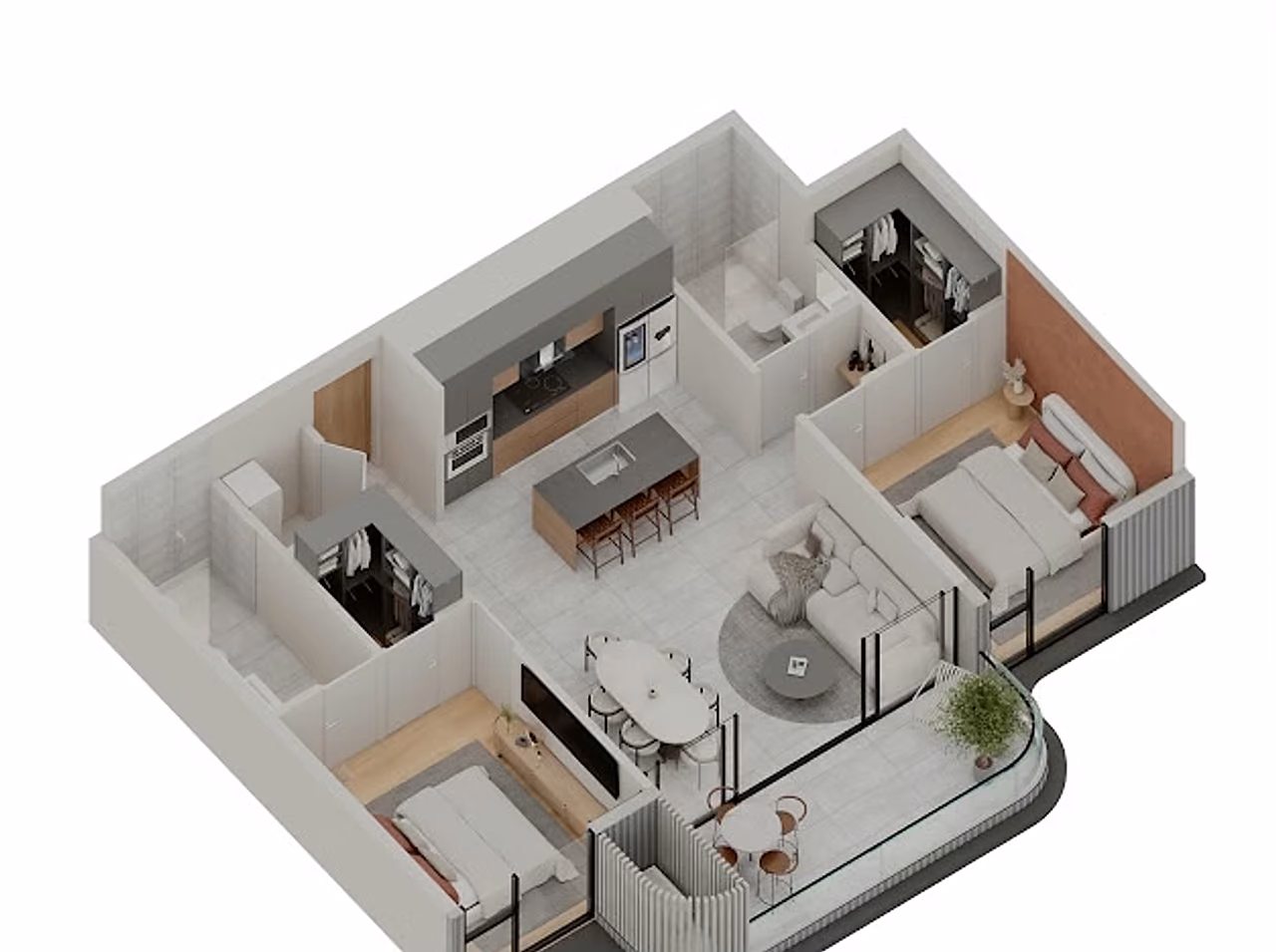 Apartamentos en preventa, Rohrmoser Nunciatura — foto 9 de 11